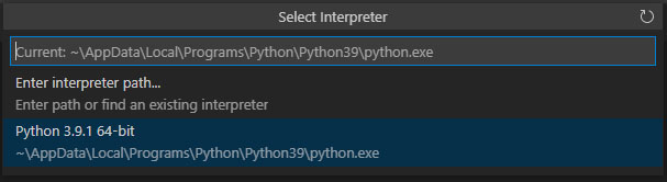 visual studio code python keeps asking for environment