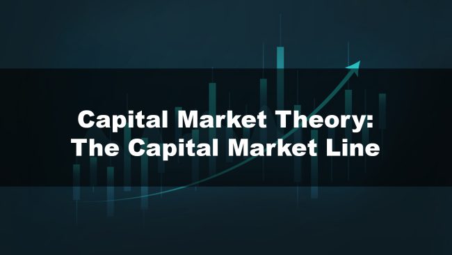 Capital Market Theory- The Capital Market Line