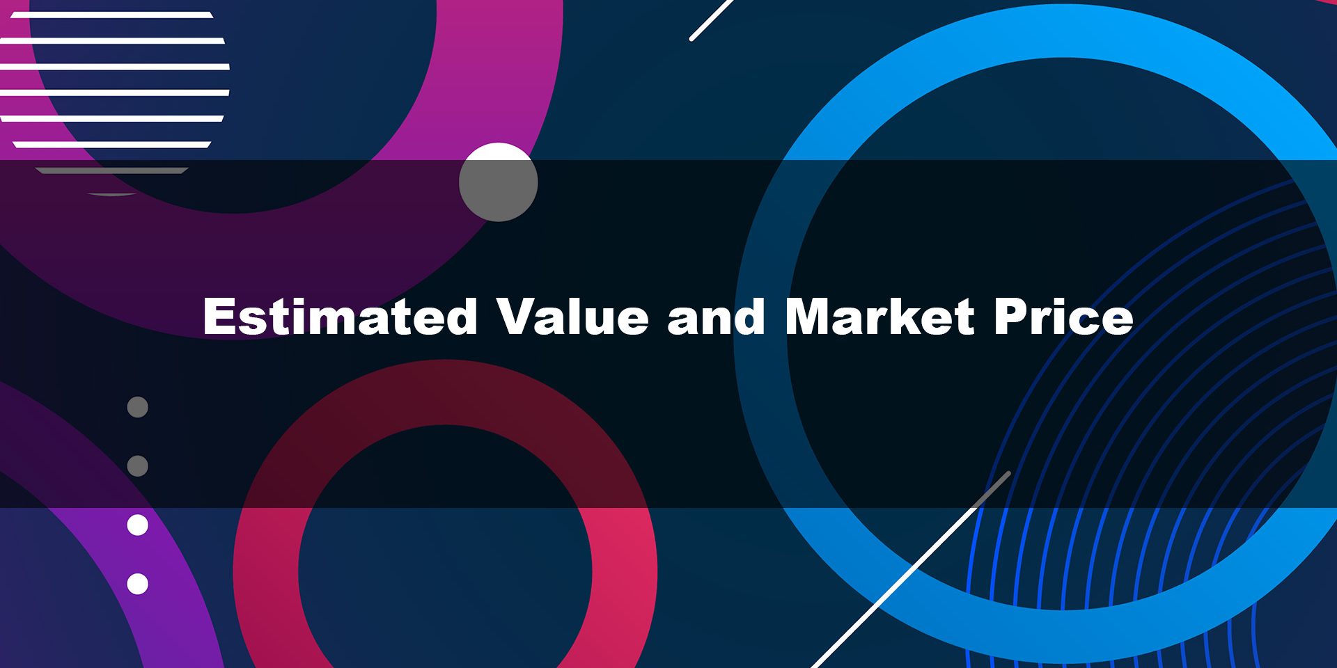 Estimated Value and Market Price