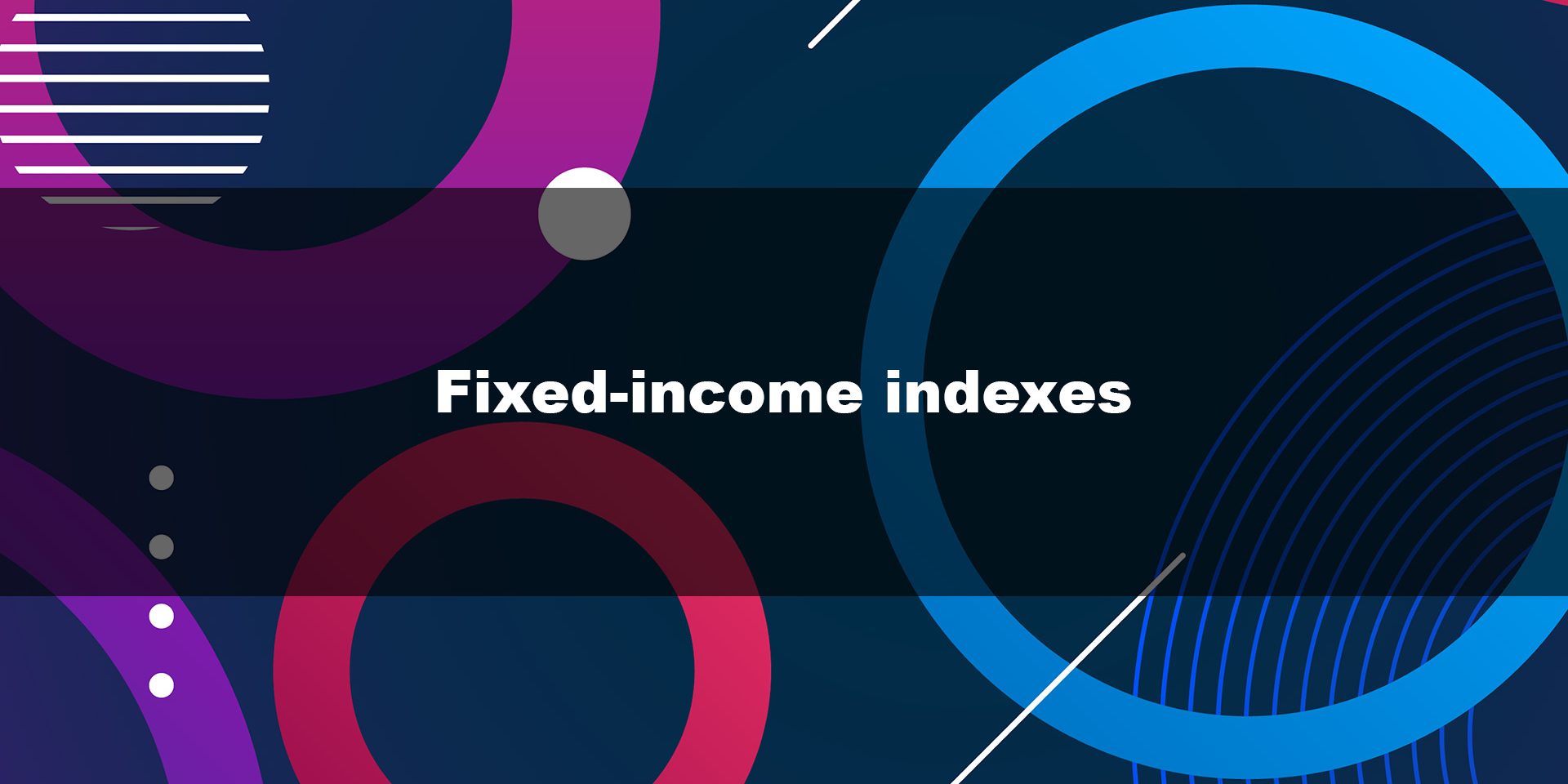 Fixed-income indexes