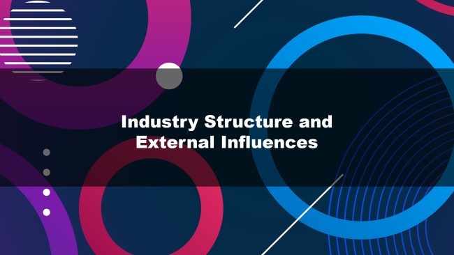 Industry Structure and External Influences